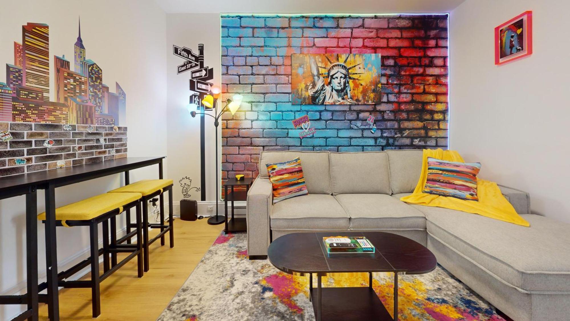 Funky & Colorful Urban Getaway, 20 Minutes To Nyc Διαμέρισμα Χόμποκεν Εξωτερικό φωτογραφία